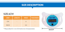 Baby Nipple Thermometer Medical Silicone Pacifier