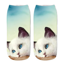 Popular Funny Unisex Short Cat Socks