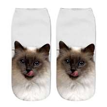 Popular Funny Unisex Short Cat Socks