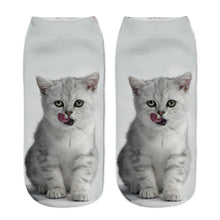Popular Funny Unisex Short Cat Socks