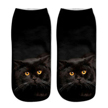 Popular Funny Unisex Short Cat Socks