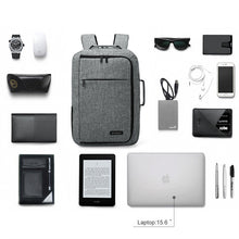 Unisex  2-in-1 Laptop Backpack and Convertible Briefcase